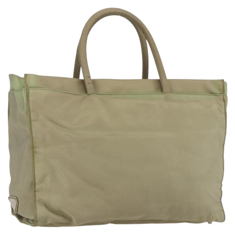 Prada Nylon Handbag Khaki Green